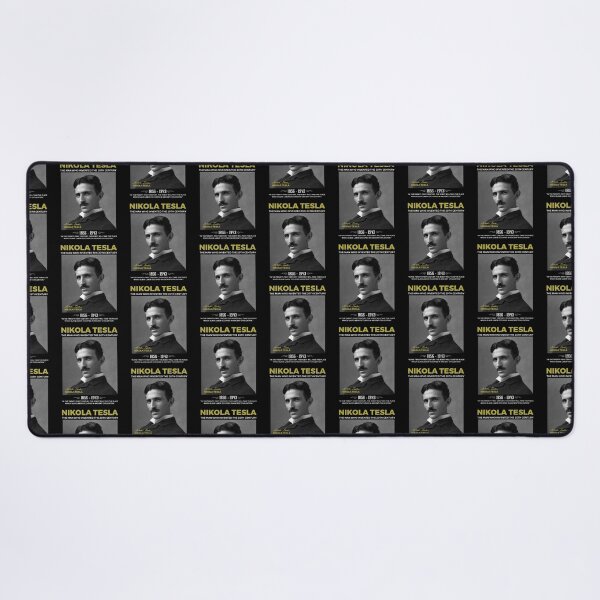 Item preview, nikola tesla, quote by nikola tesla designed and sold by ALIENATIVED.