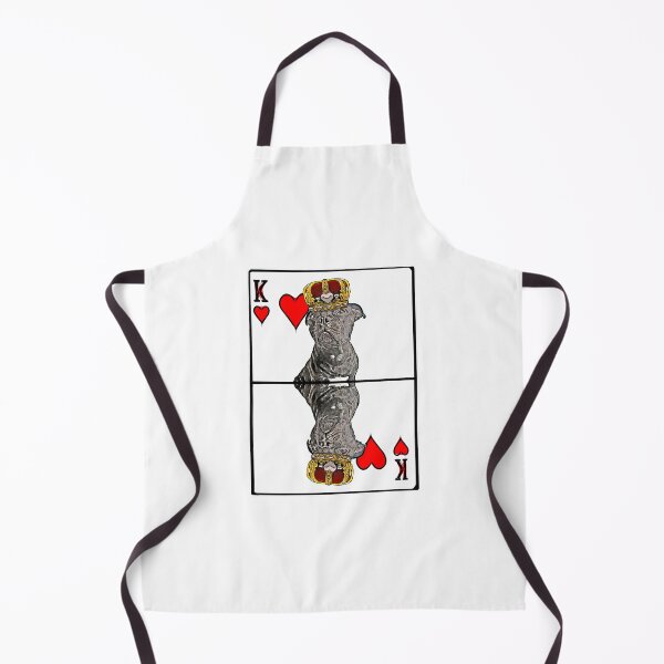 Item preview, Staffordshire Bull Terrier King of Hearts designed and sold by AikasHeaven.
