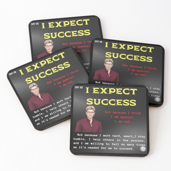 Item preview, Day 28 of the year: I expect success designed and sold by BuddyBoots.