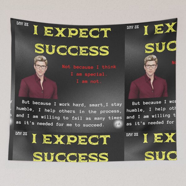 Item preview, Day 28 of the year: I expect success designed and sold by BuddyBoots.