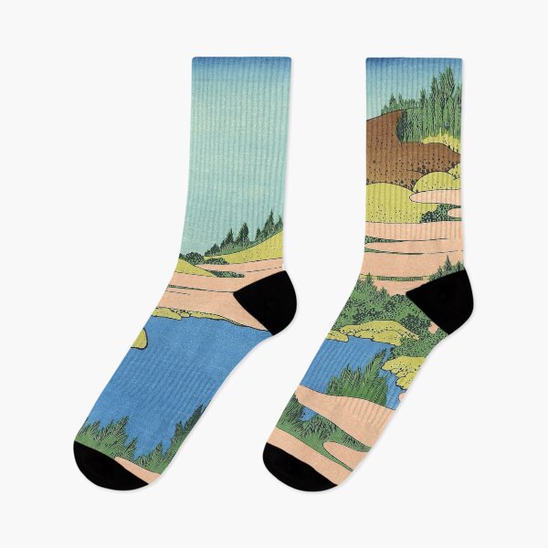 Item preview,  Katsushika Hokusai Hakone Lake in Sagami Province designed and sold by OldTimeArt.