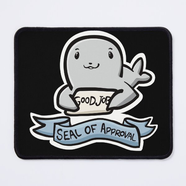 Item preview, Seal Of Approval - Seal Pun designed and sold by SubtleSplit.