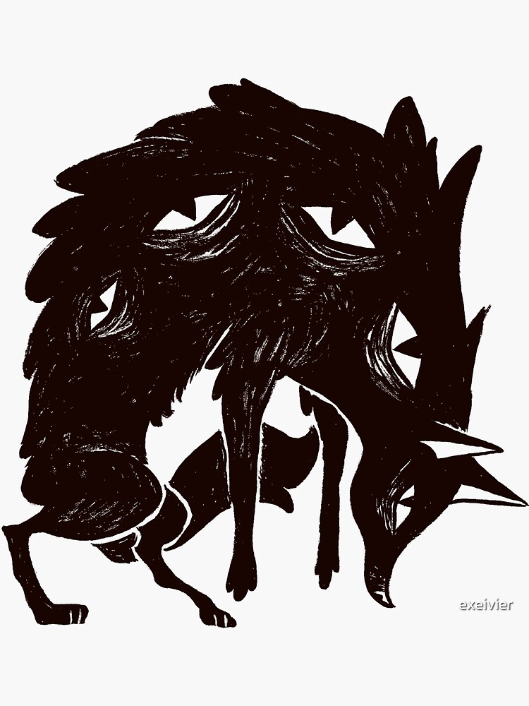 Thumbnail 3 of 3, Sticker, Lobo designed and sold by exeivier.