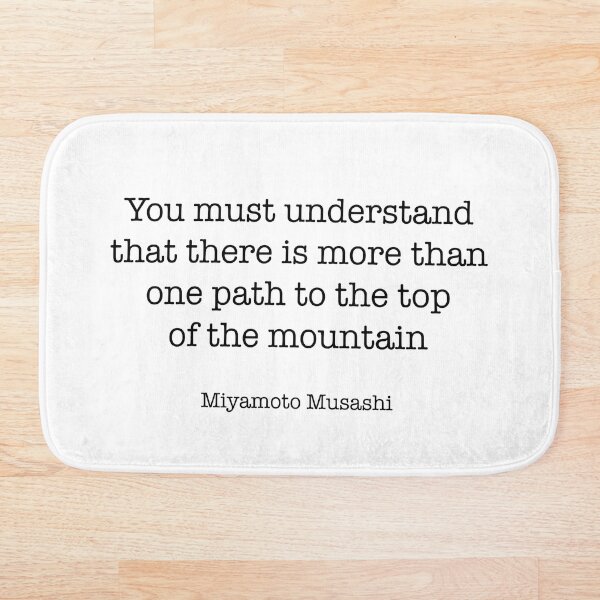 Artikelvorschau, Miyamoto Musashi Quote entworfen und verkauft von CamoQuotes.