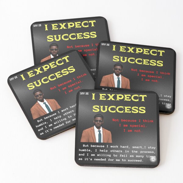 Item preview, Day 28 of the year: I expect success designed and sold by BuddyBoots.