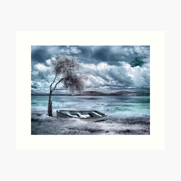 Valium Skies Art Print