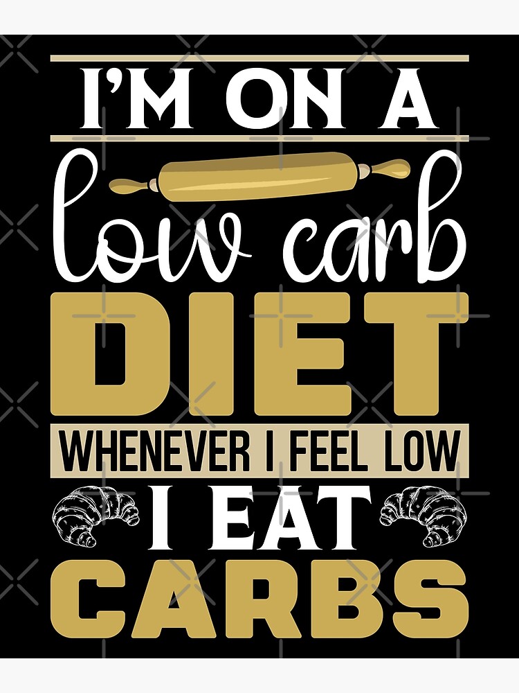 Keto Ketogenic Diet Low Carb Gift Low Calories Poster for Sale by