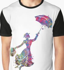 Mary Poppins Grafik T-Shirt
