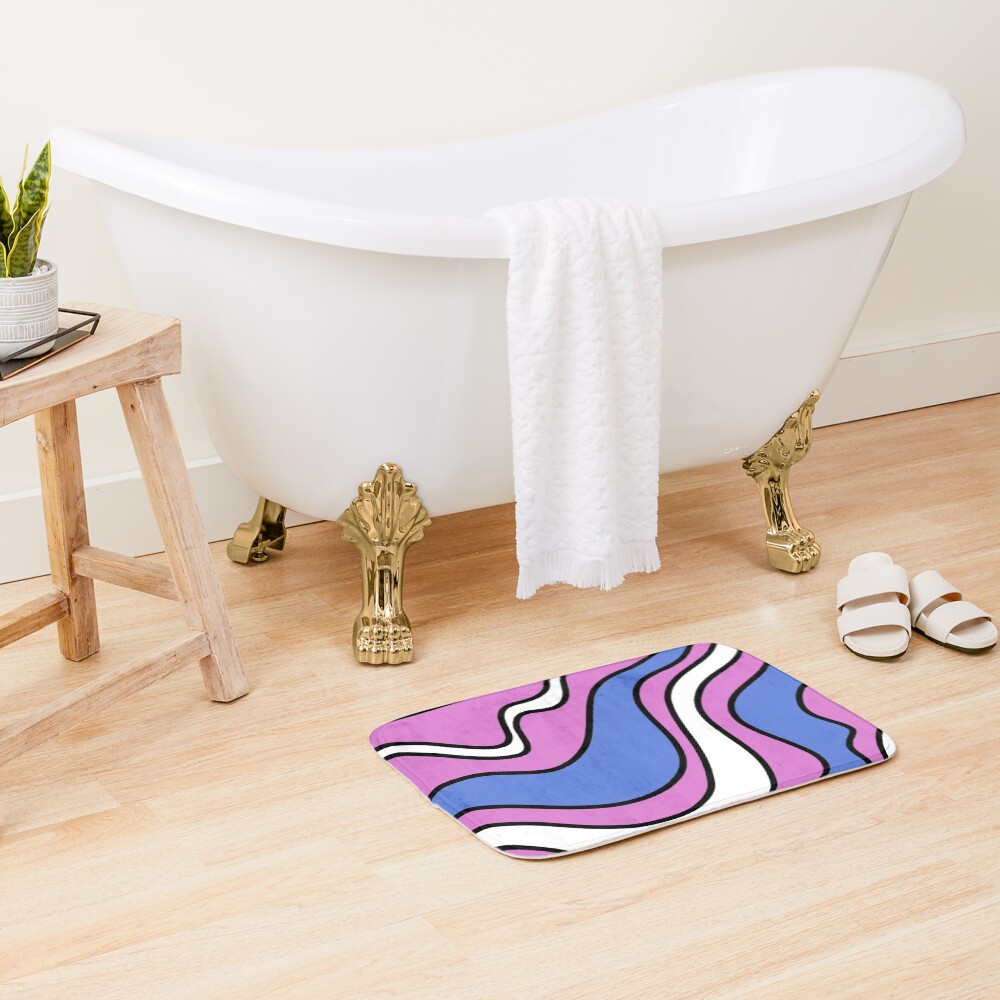Item preview, Bath Mat designed and sold by ZonurePatterns.