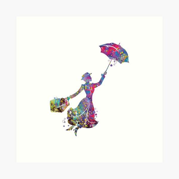 Mary Poppins Kunstdruck