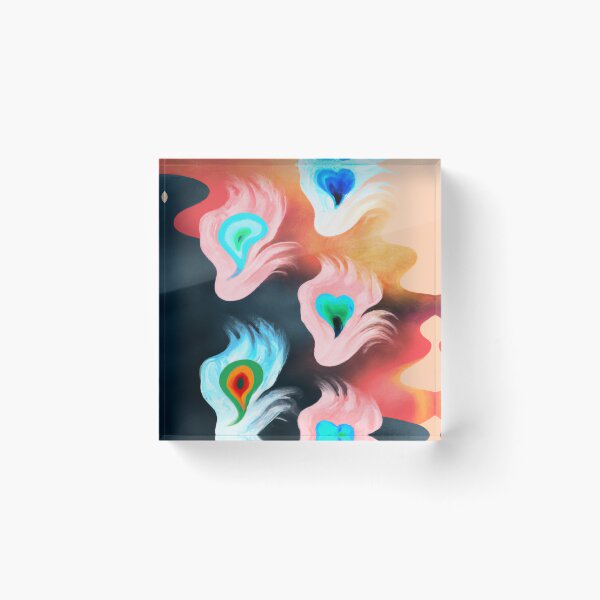 Item preview, Five elements abstract painting designed and sold by bruhnopestore.