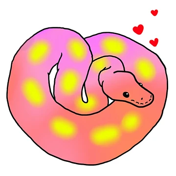 Artwork thumbnail, Ball Python Heart by Taylor Willis