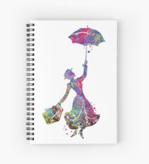Mary Poppins Spiral Notebook