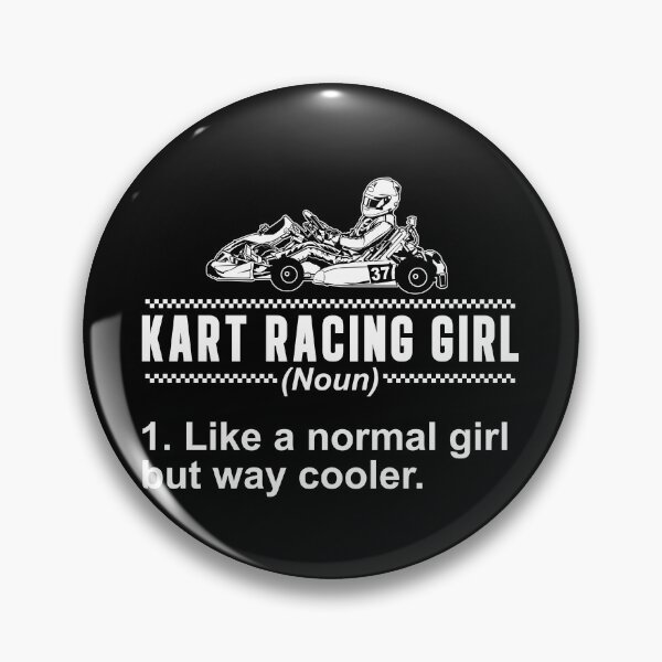 Item preview, Kart Racing Funny Go-Karting Humor For A Girl Go-Cart Racer designed and sold by StrongShirts.