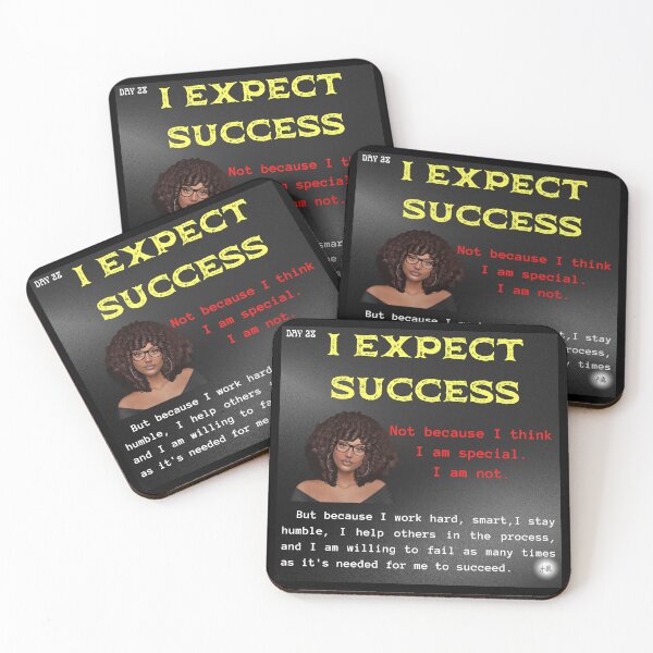 Item preview, Day 28 of the year: I expect success designed and sold by BuddyBoots.