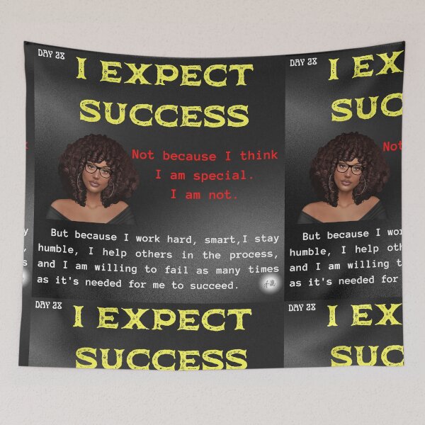 Item preview, Day 28 of the year: I expect success designed and sold by BuddyBoots.