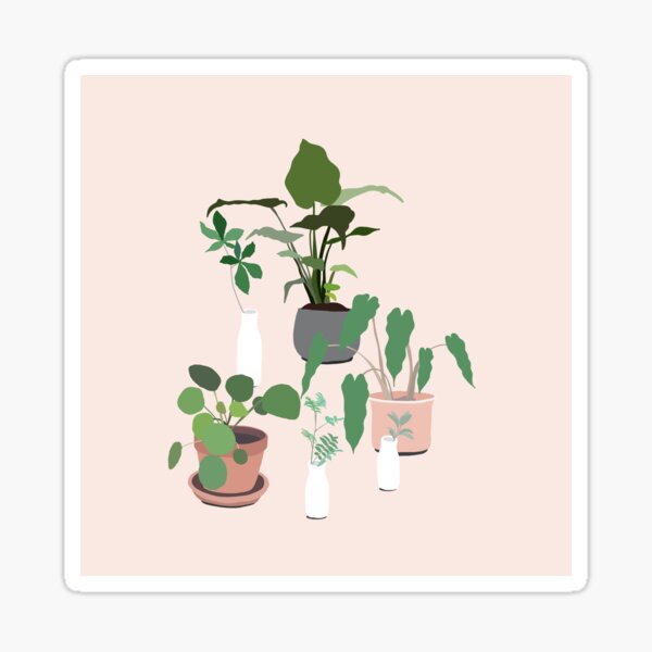 Plant Party Sticker