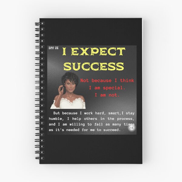 Item preview, Day 28 of the year: I expect success designed and sold by BuddyBoots.