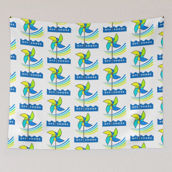 Item preview, Off Shore colours original design designed and sold by pop-and-bee.
