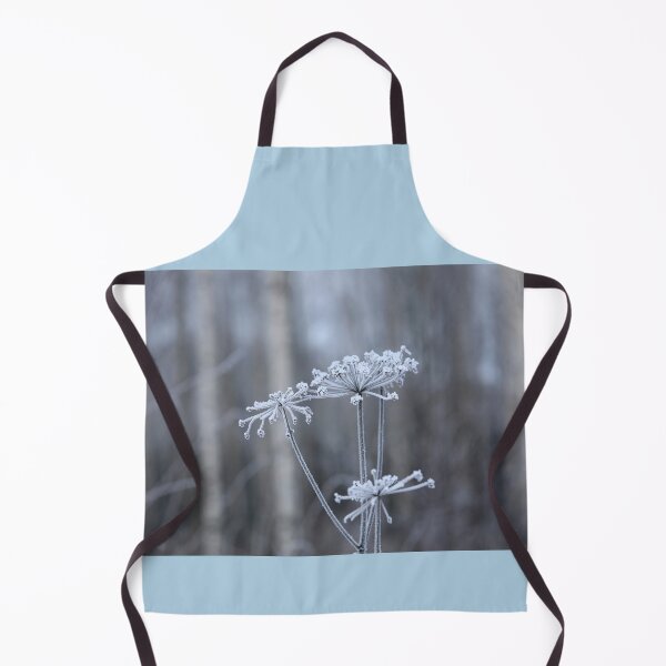 Item preview, Hoarfrost on Anthriscus sylvestris, Cow parsley  designed and sold by Taina Sohlman.