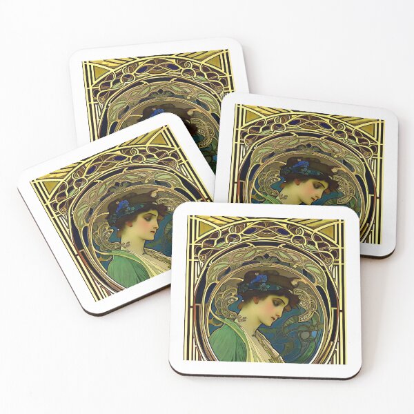 Item preview, Lady old style art illustration designed and sold by RedeBubblee.