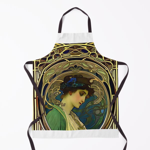 Item preview, Lady old style art illustration designed and sold by RedeBubblee.