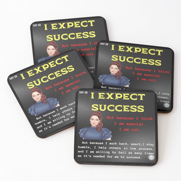 Item preview, Day 28 of the year: I expect success designed and sold by BuddyBoots.