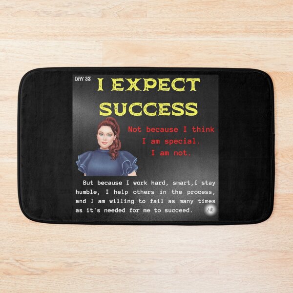 Item preview, Day 28 of the year: I expect success designed and sold by BuddyBoots.