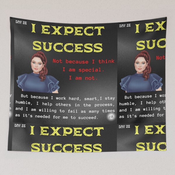 Item preview, Day 28 of the year: I expect success designed and sold by BuddyBoots.