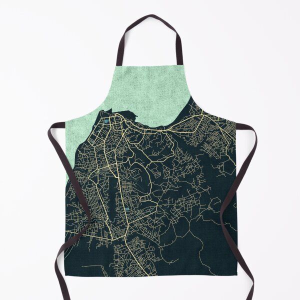 Item preview, Cabinda City Map of Angola - Summer designed and sold by deMAP.