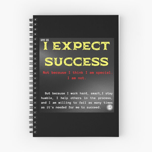 Item preview, Day 28 of the year: I expect success designed and sold by BuddyBoots.