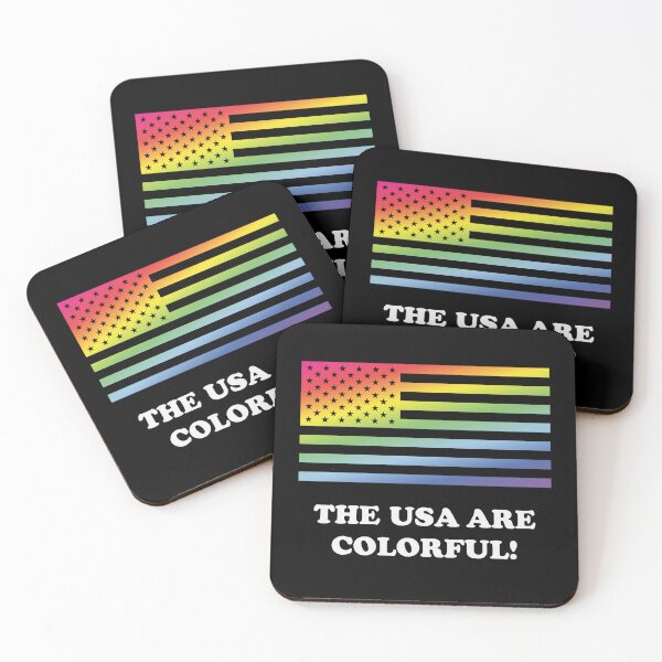 Item preview, The USA Are Colorful! (America / Stars And Stripes) designed and sold by MrFaulbaum.