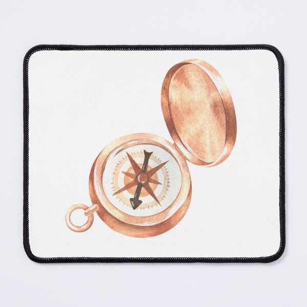 Item preview, Compass. Watercolor illustration. designed and sold by Trilisti.