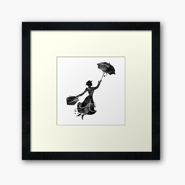 Mary Poppins Framed Art Print