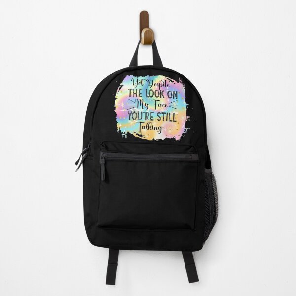 Item preview, Yet Despite the Look on My Face, You're Still Talking designed and sold by Trinket-Trickster.