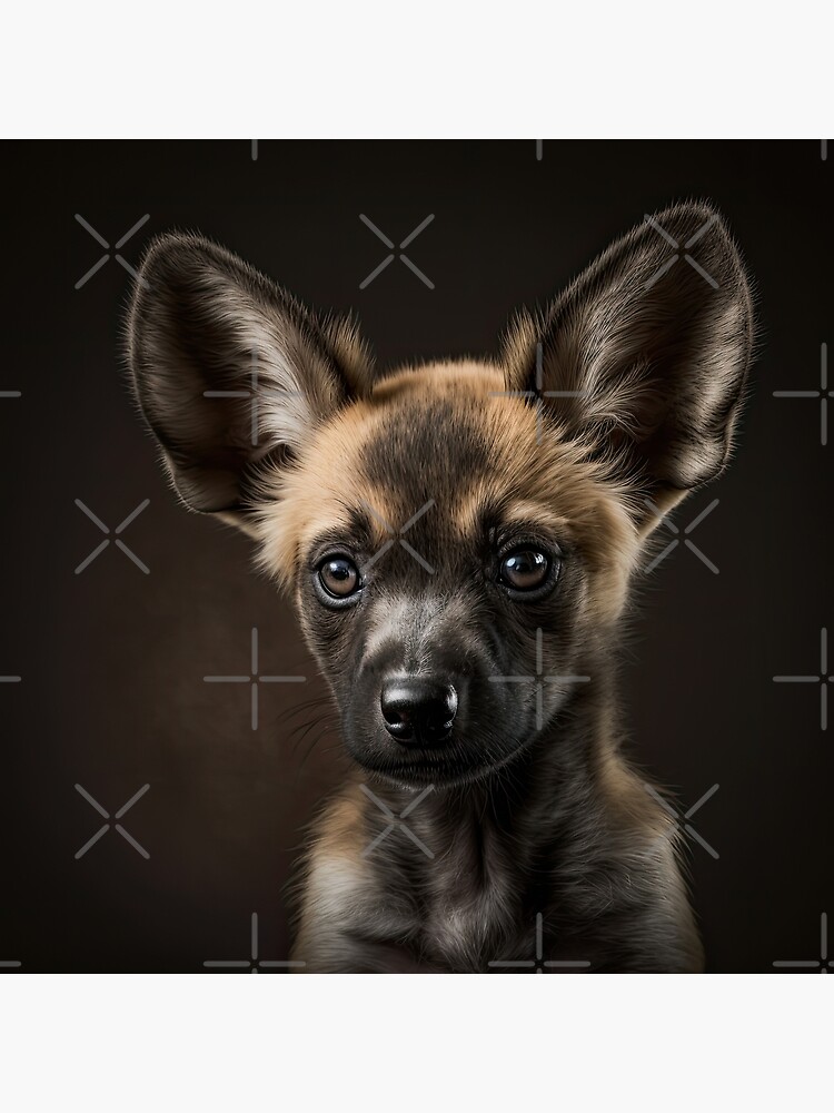 Disover African Wild Dog Premium Matte Vertical Poster