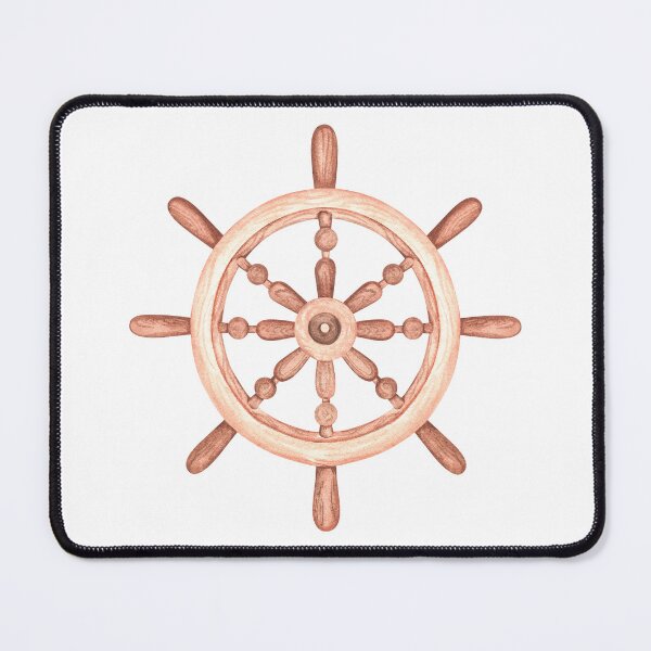 Item preview, Steering wheel. Watercolor illustration. designed and sold by Trilisti.