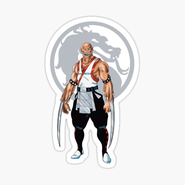 Baraka mortal kombat Sticker for Sale by SkeleMod