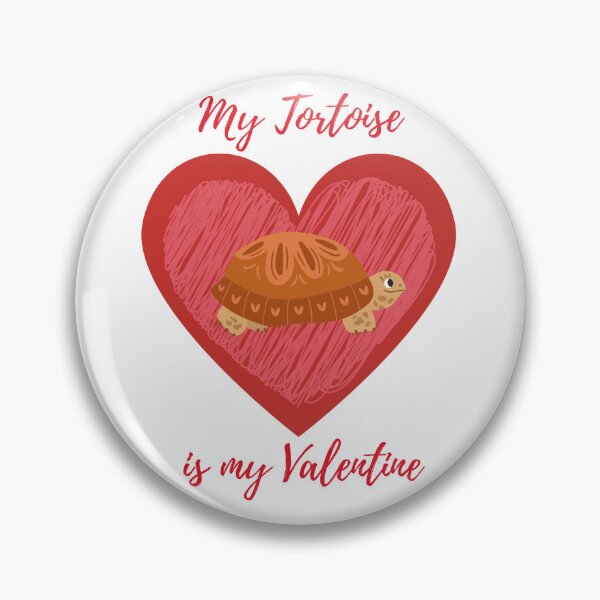 Item preview, My Tortoise is my Valentine designed and sold by Nicefoxy.