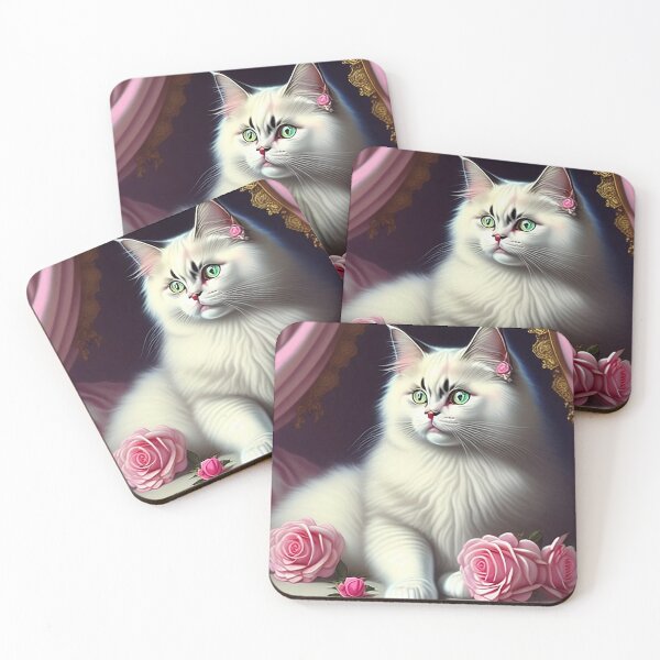 Item preview, Luxury Ragdoll With Roses designed and sold by Nocturne  Paws.