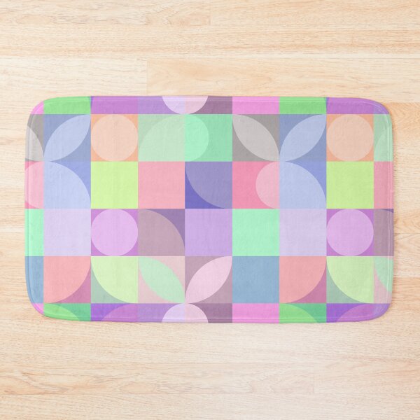 Item preview, Bunnies silhouettes simple geometric form contemporary art seamless pattern designed and sold by olgersart.