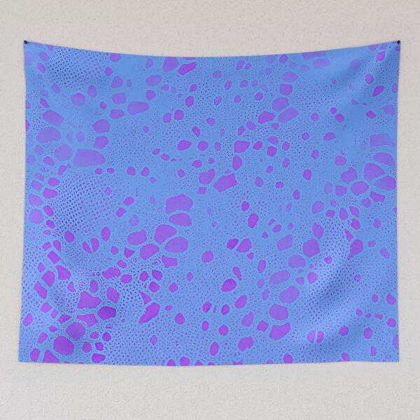 Item preview, Light Blue Abstract Lace Pattern designed and sold by asurtiumgreen.