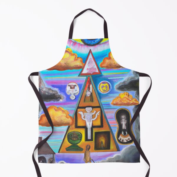 Item preview, Surrealist painting like digital art with occult symbolism and All Seeing Eye designed and sold by Ataraxia Apparel.