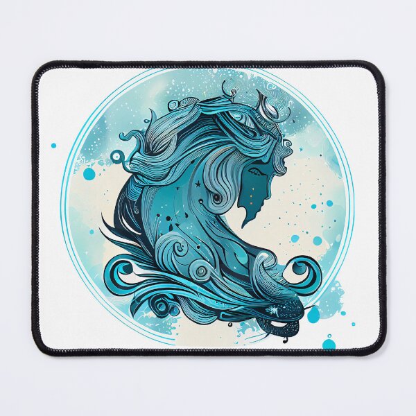 Item preview, Aquarius Zodiac Sign Star Alignment designed and sold by PosterManiaRo.