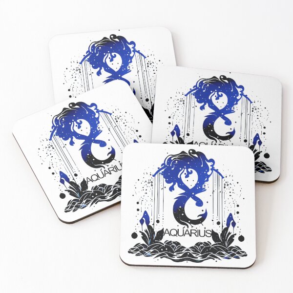 Item preview, Aquarius Zodiac Celestial Sign designed and sold by PosterManiaRo.