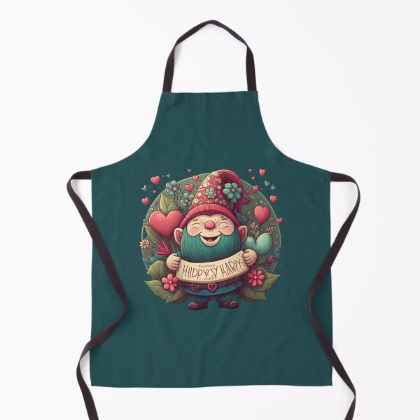 Item preview, Happy Valentines Day Gnomes With Leopard Sunflower Valentine designed and sold by ArtWearClothing.