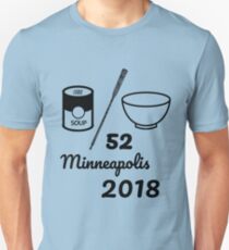 Soup Oar Bowl Minneapolis 2018 Slim Fit T-Shirt