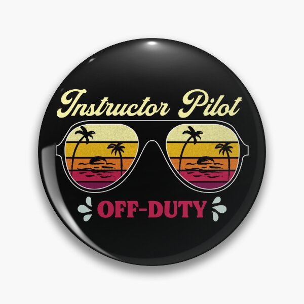 Item preview, Instructor Pilot Off-Duty designed and sold by SpicyAviator.