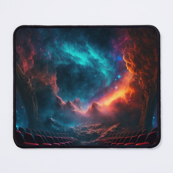 Item preview, Futuristic Theater Spaceship with Galaxies , Nebula Colors , Trending designed and sold by Dualism619.