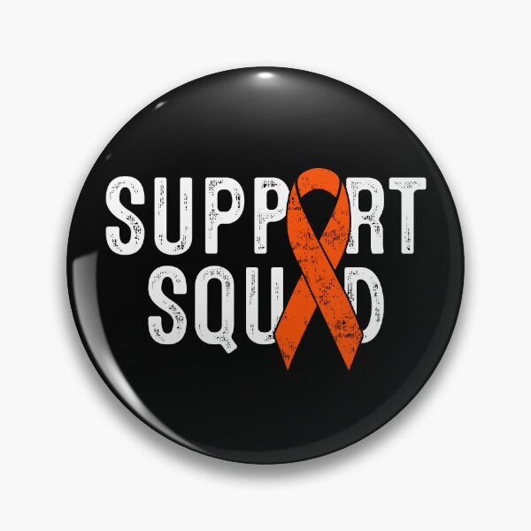 Item preview, Support Squad Kidney Cancer Awareness Orange Ribbon designed and sold by RosannaArt.